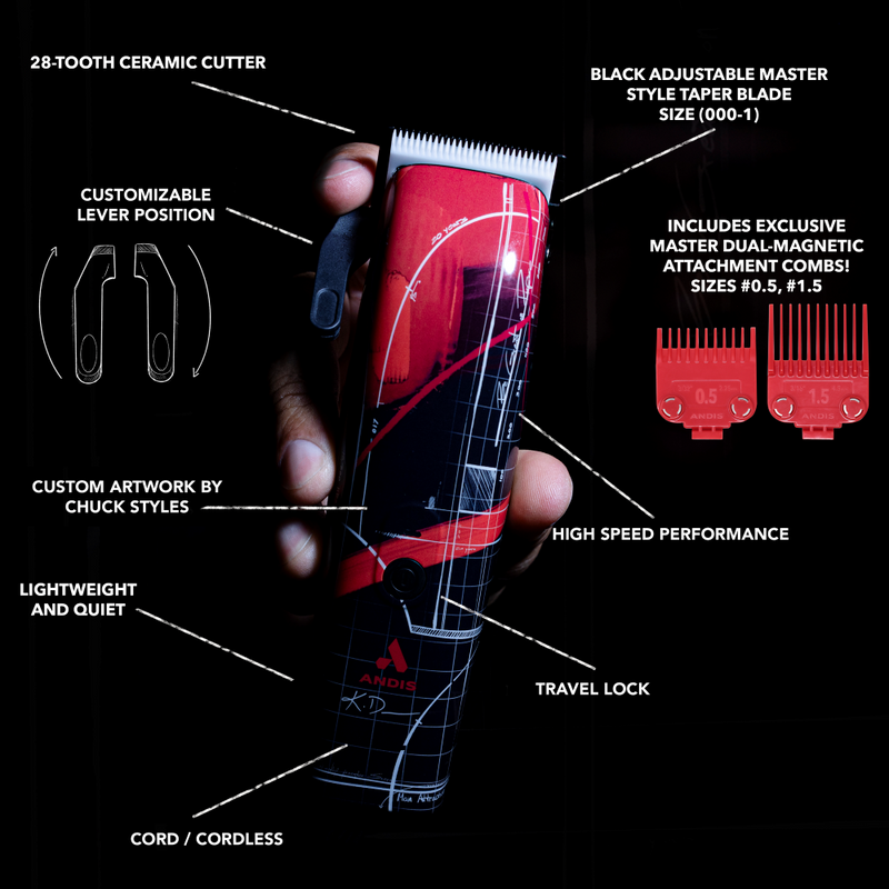 Andis Kenny Duncan Edition Envy II Cordless Clipper #562530