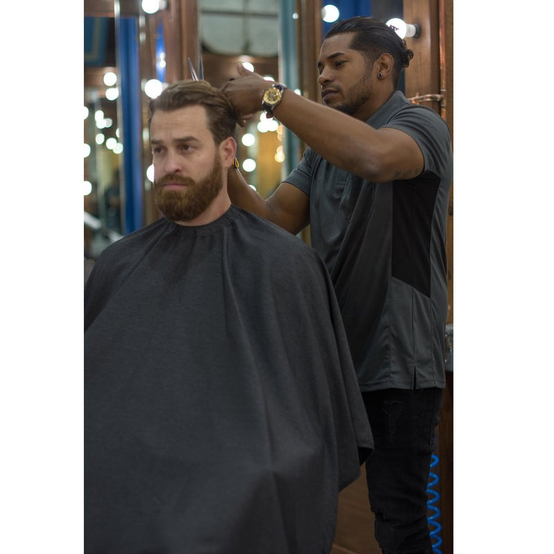 Barber Strong The Barber Cape - Classic Gunmetal Grey #BSC01-GRY