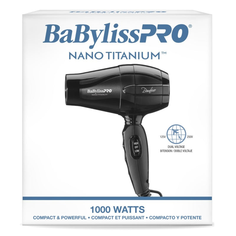 BaByliss Pro Nano Titanium Bambino 5510 Compact Hair Dryer #BNT5510UC