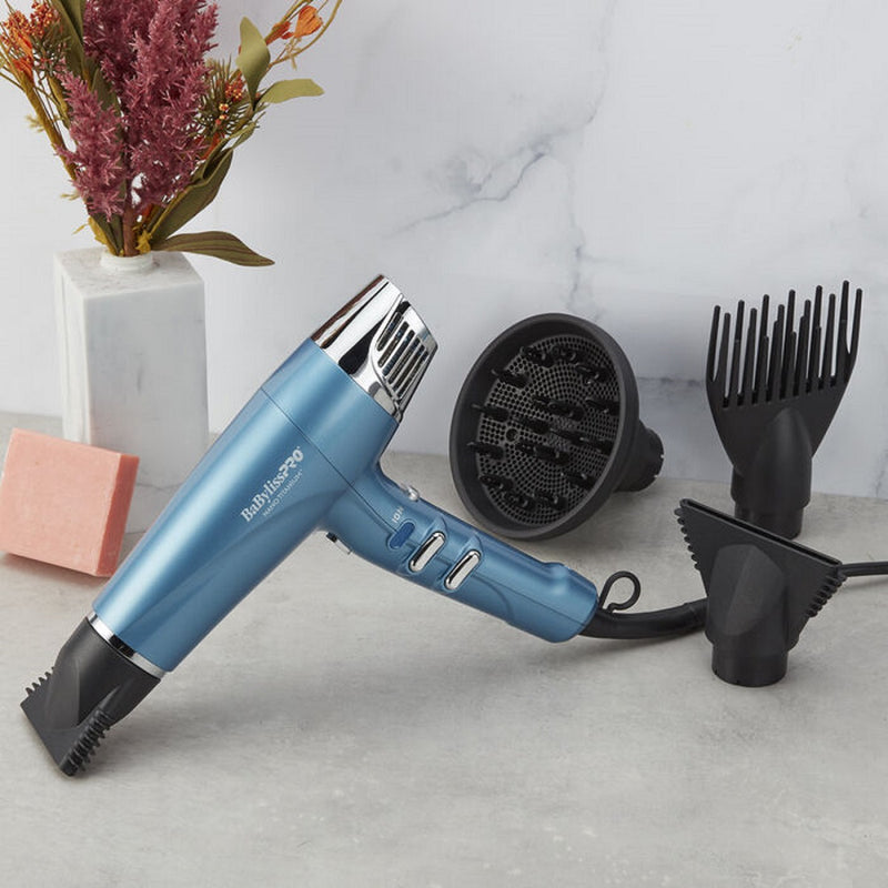 BaByliss Pro Nano Titanium Professional High-Speed Dual Ionic Dryer #BNT9100