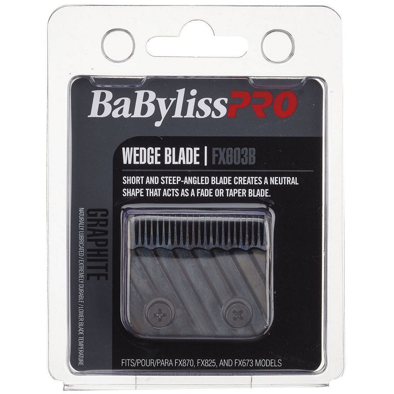 BaByliss Pro Replacement Black Graphite Wedge Blade #FX603B