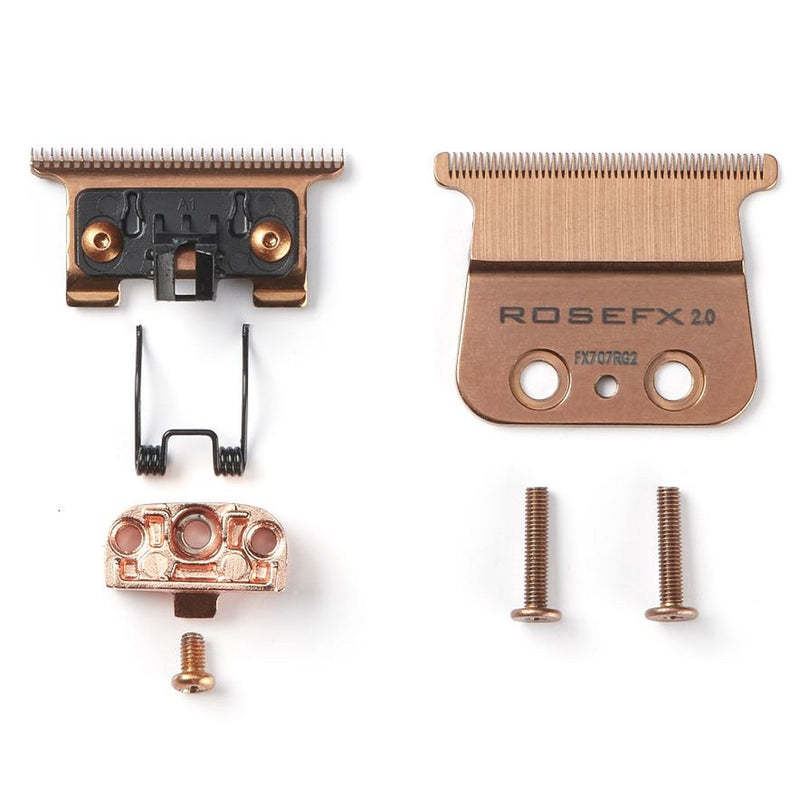 BaByliss Pro Replacement Rose Gold Titanium Deep Tooth T-Blade #FX707RG2