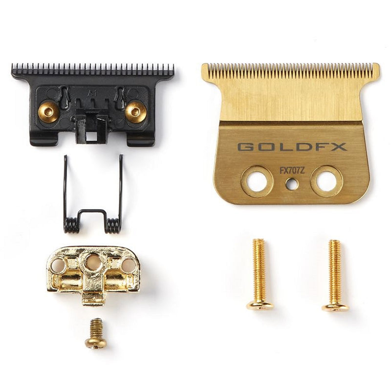 BaByliss Pro Replacement Gold DLC/Titanium Ultra-Thin Standard-Tooth T-Blade #FX707Z