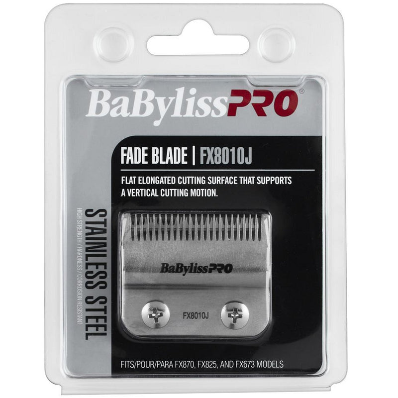 BaByliss Pro Replacement Silver Stainless Steel Fade Blade #FX8010J