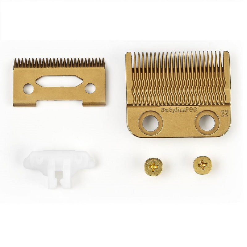 BaByliss Pro Gold Titanium Metal-Injection Molded Precision Fade Blade #FX8022G