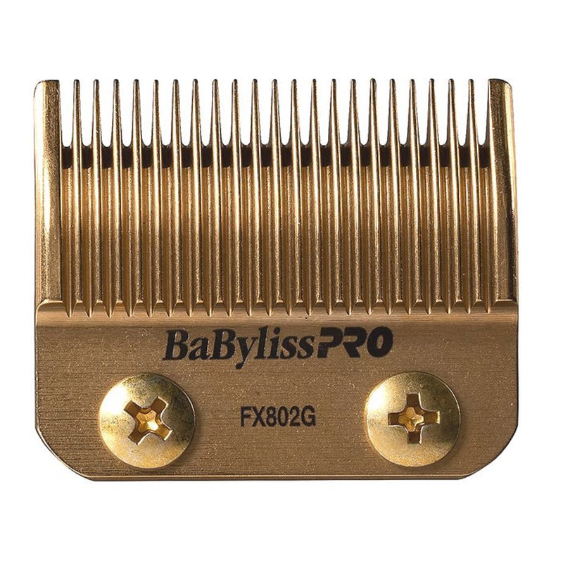 BaByliss Pro Replacement Gold DLC/Titanium Taper Blade #FX802G