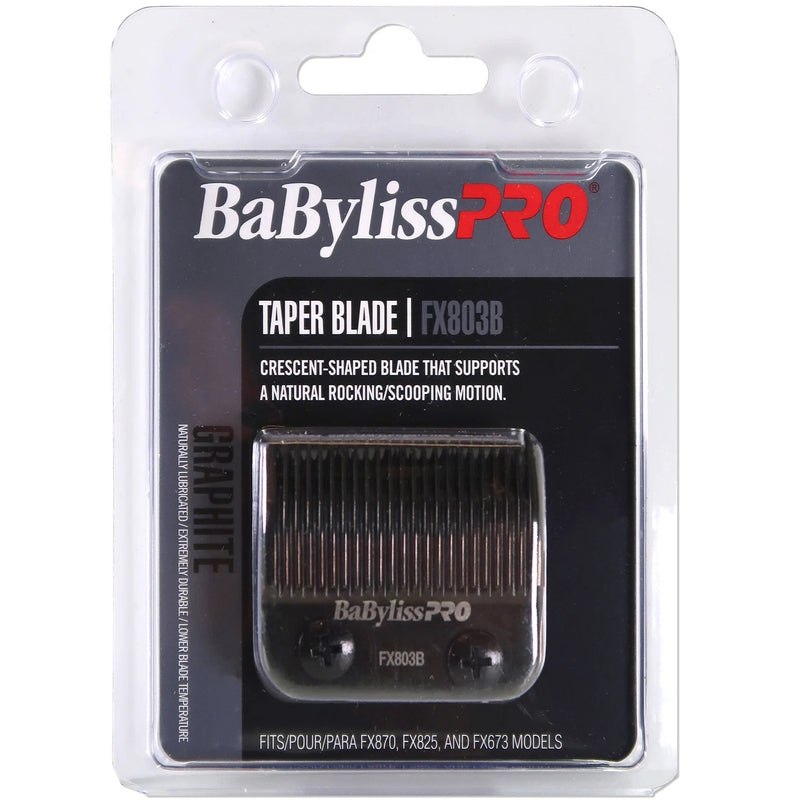 BaByliss Pro Replacement Black Graphite Taper Blade #FX803B