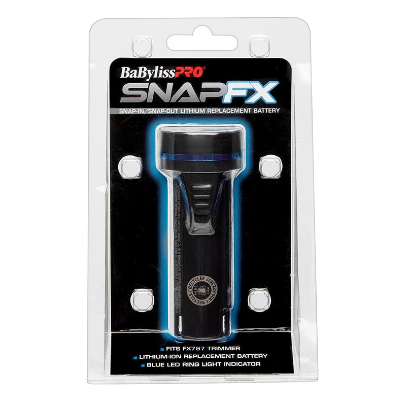 BaByliss Pro SnapFX Snap out, Dual Lithium-Ion Trimmer Battery #FXBPT