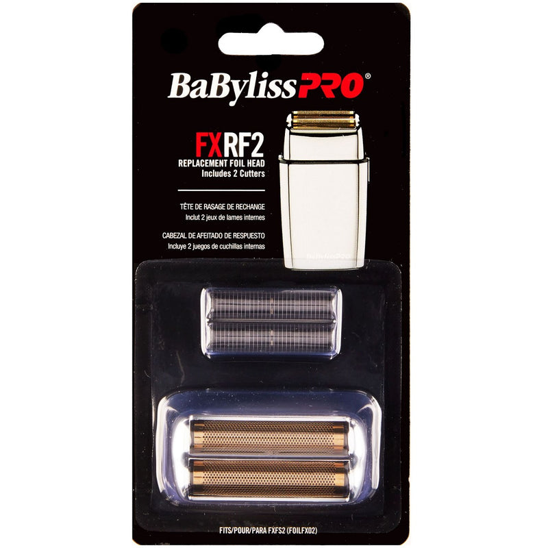 BaByliss Pro Replacement Foil & 2 Cutter For FXFS2 - Silver #FXRF2