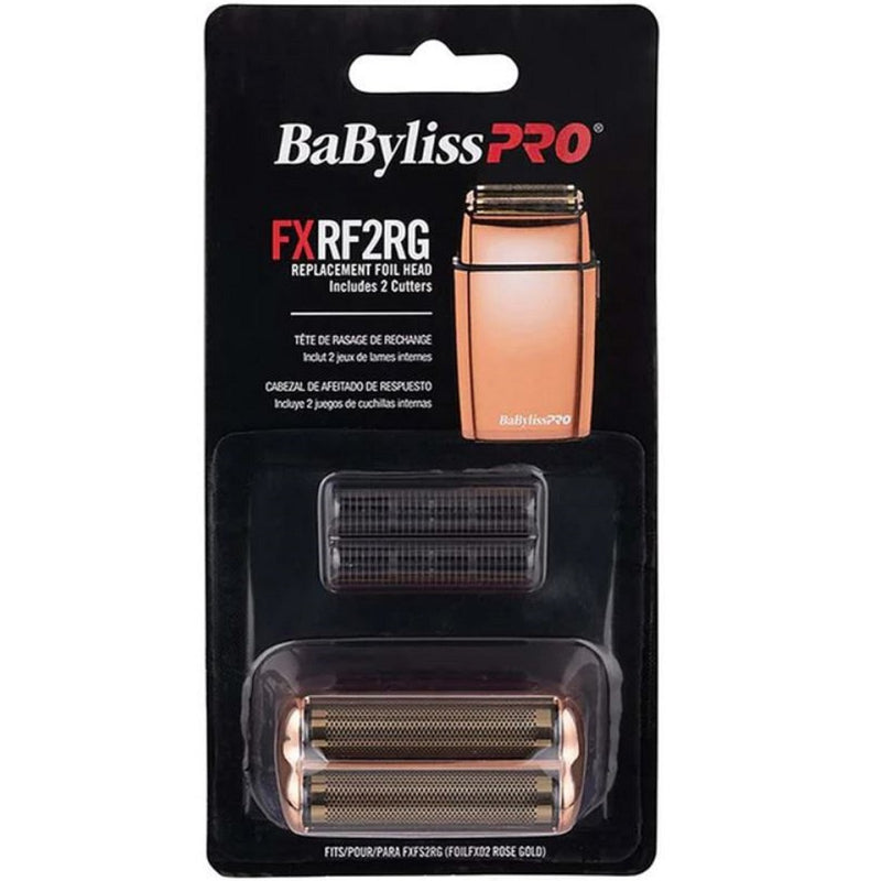 BaByliss Pro Replacement Foil & 2 Cutter For FXFS2RG - Rose Gold #FXRF2RG