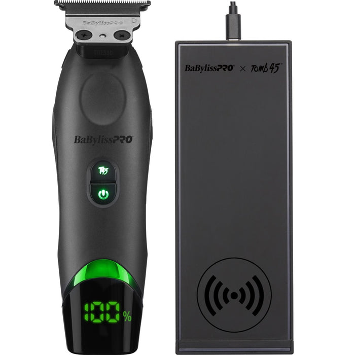 BaByliss Pro X Tomb45 Wireless Charging Trimmer #FXT45T & Wireless Charging Mat #FXT45MAT