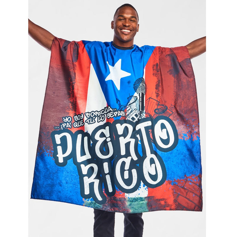 Betty Dain The International Cape Collection - Boricua Barber Cape #949-PRO