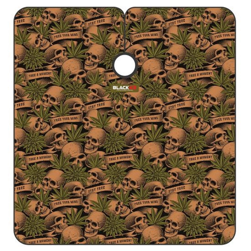 Black Ice Premium Graphic Pattern Barber Cape - Free Your Mind #BVE009FRE