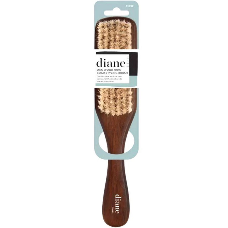 Diane Oak Wood 100% Boar Styling Brush #D1092
