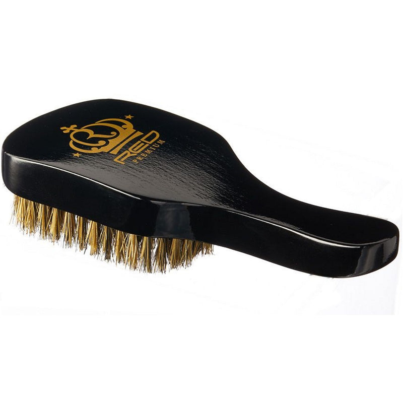 Red Premium Bow Wow X 360 Power Wave Boar Club Brush Medium Soft Bristles #BORP02