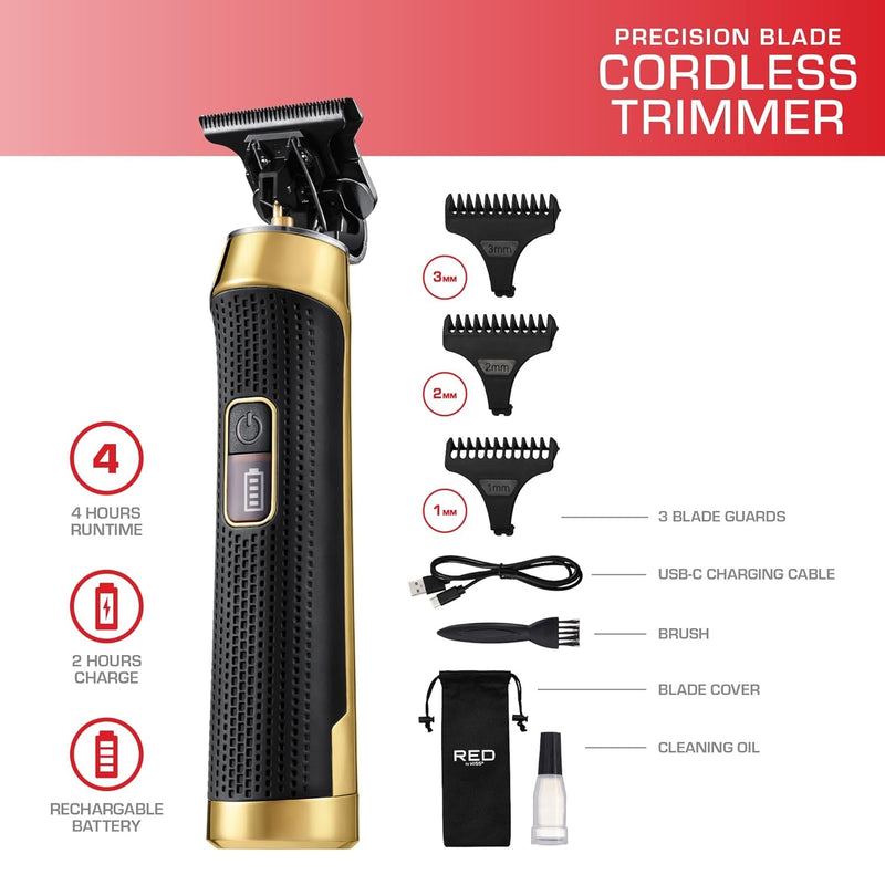 Red by Kiss Edge King Cordless Trimmer #CT01