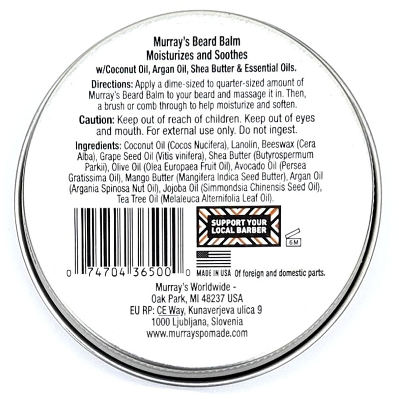 Murray's Beard Balm 2 oz