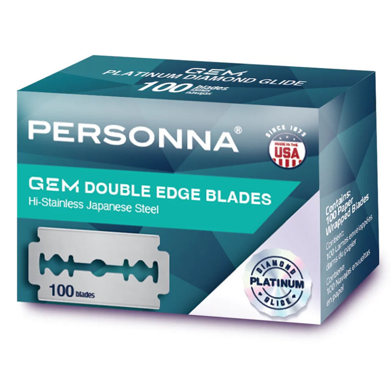 Personna GEM Double Edge 100 Blades #60-0258-0000