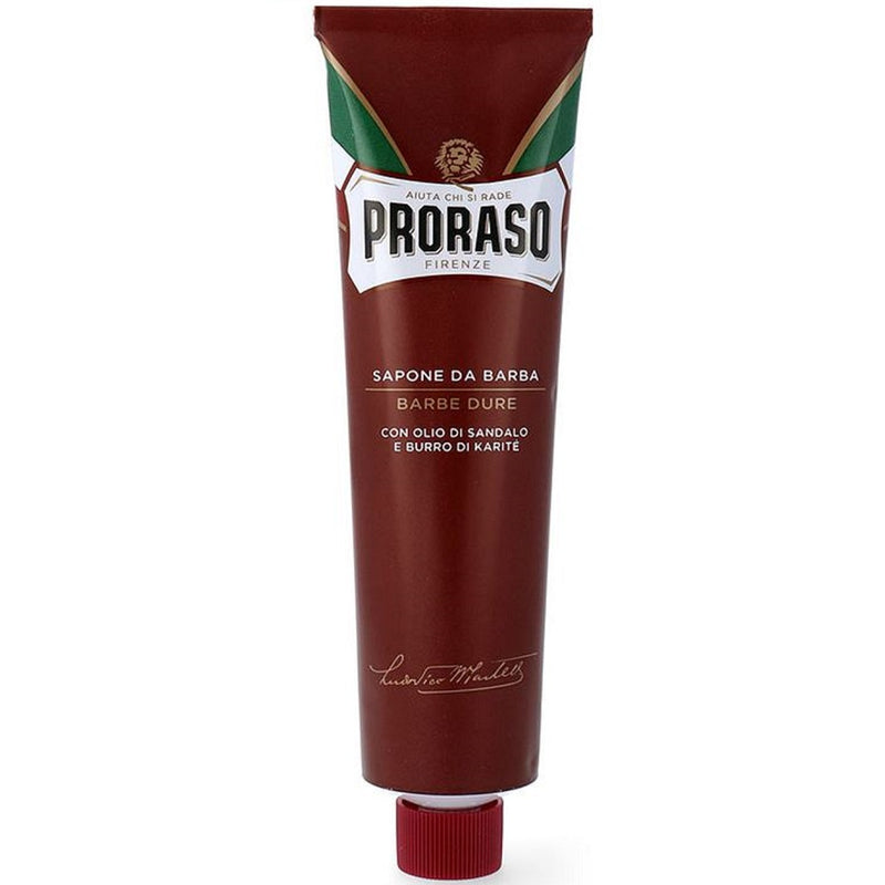 Proraso Shaving Cream Barbe Dure - Nourishing For Coarse Beards Tube 5.2 oz