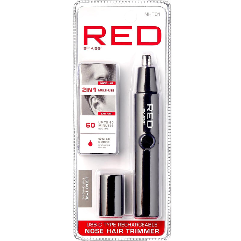 Red by Kiss Rechargeable Nose Trimmer #NHT01