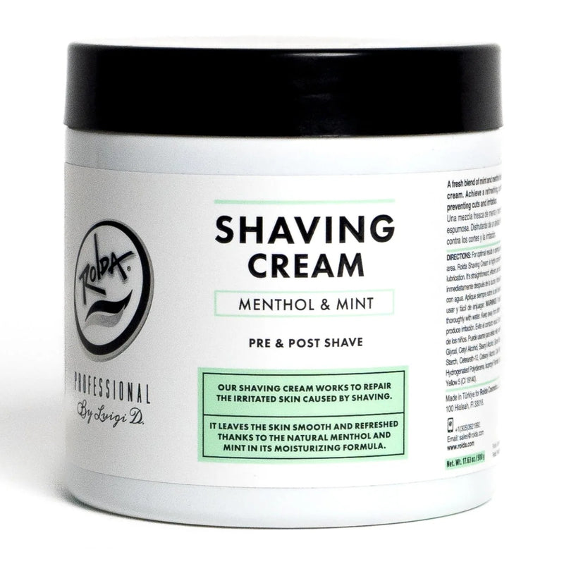 Rolda Menthol & Mint Shave Cream 17.63 oz