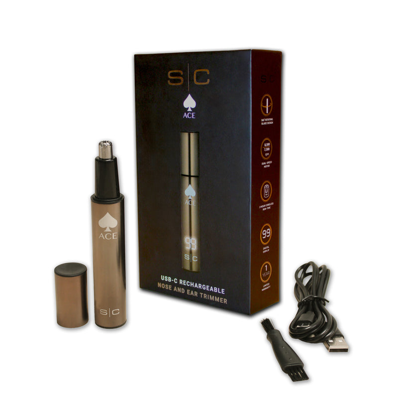 Stylecraft USB-C Rechargeable Nose and Ear Trimmer #SC412B