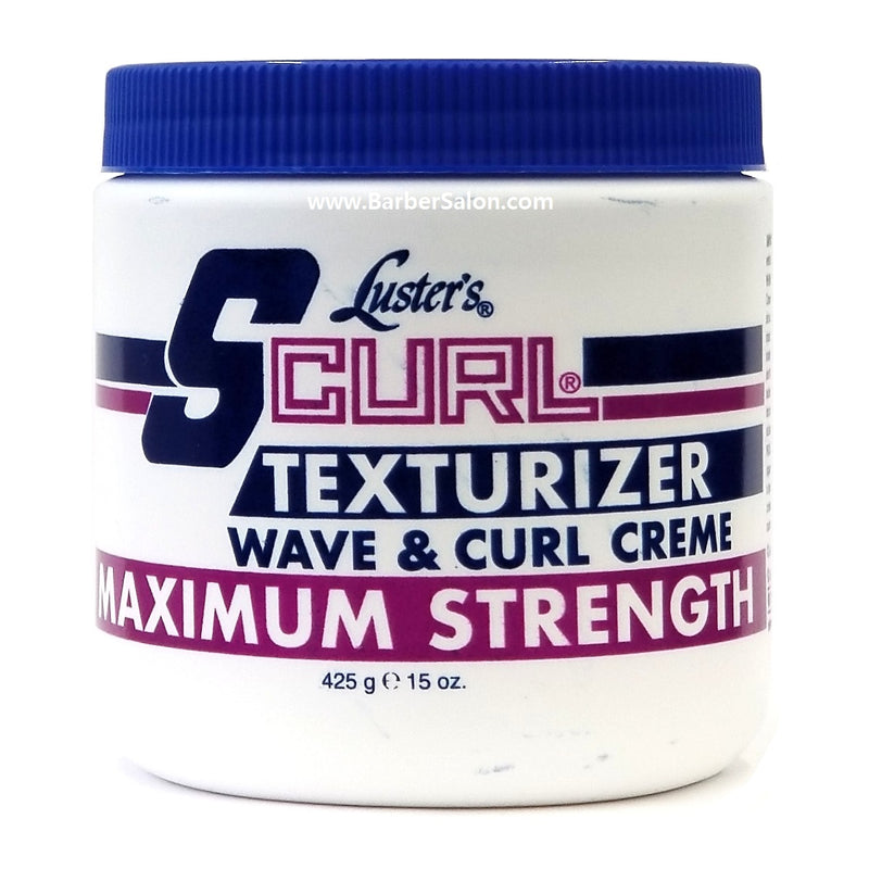 SCurl Texturizer Wave & Curl Creme Maximum Strength 15 oz