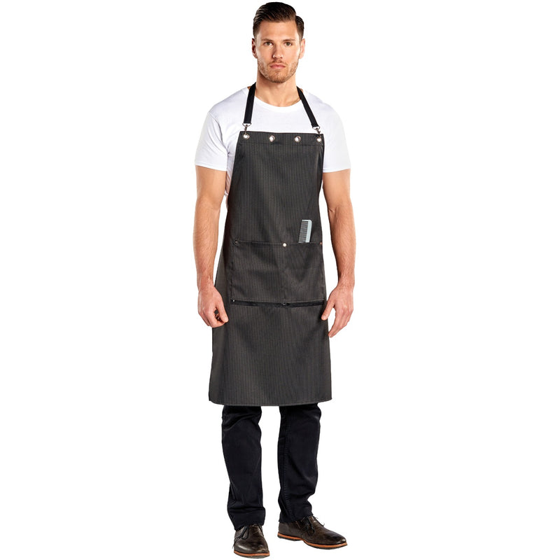Scalpmaster Barber Apron Pinstripe #4129