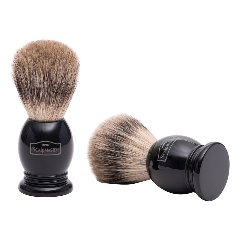 Scalpmaster 100% Badger Shaving Brush #SB-18