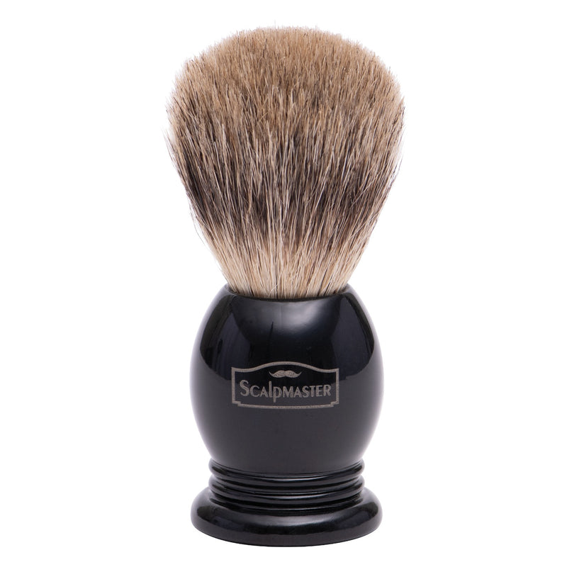 Scalpmaster 100% Badger Shaving Brush #SB-18
