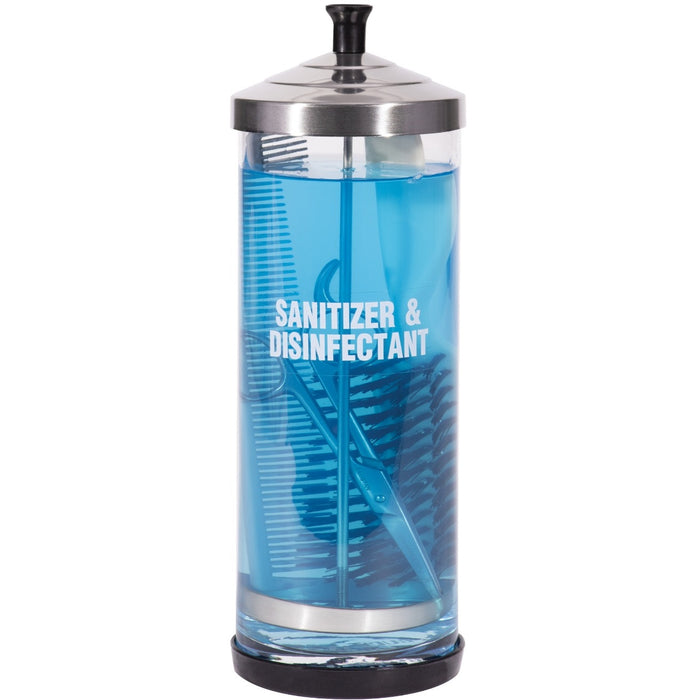 Scalpmaster Disinfectant Glass Jar 39 oz #SC-551