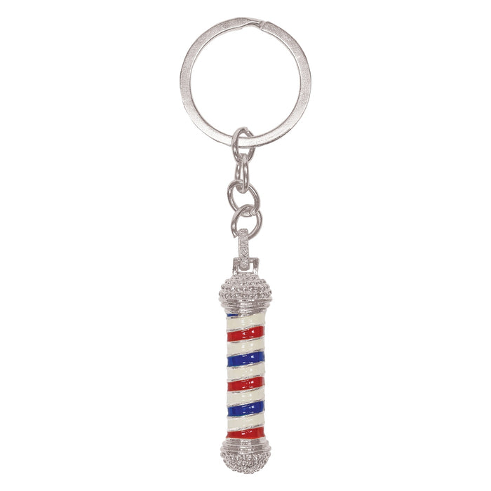 Scalpmaster Keychain Barber Pole #SC-9059