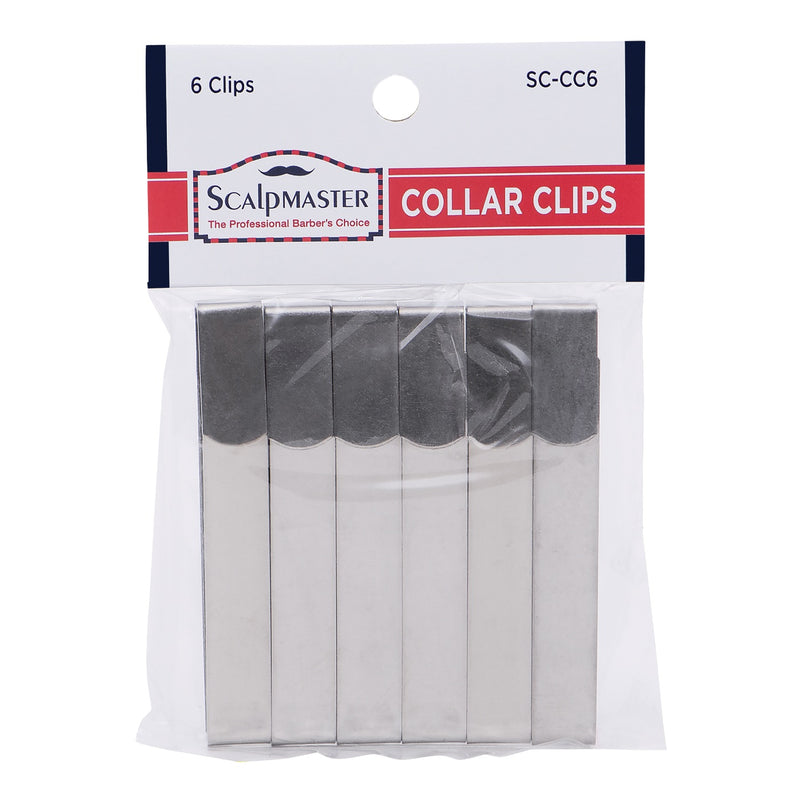 Scalpmaster 6 pc. Collar Clips #SC-CC6