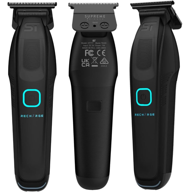 Supreme Recharge Trimmer - Black #ST777/BLK