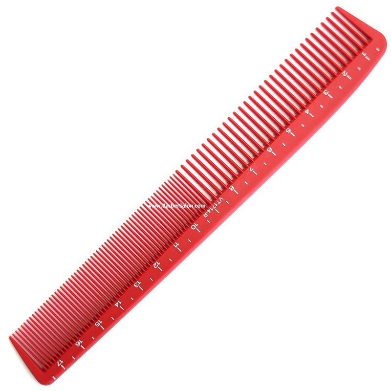 Vincent Ceramic 7-1/4" All Purpose Comb - Red #VT1714-R