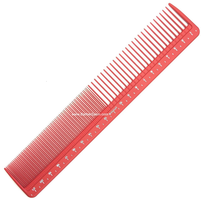 Vincent Ceramic 8-3/4" Marceling Comb - Red #VT1717-R