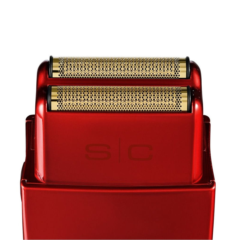 Stylecraft Wireless Prodigy Professional Turbo-Charged Smart Contouring Foil Shaver - Red #SCWPFSR
