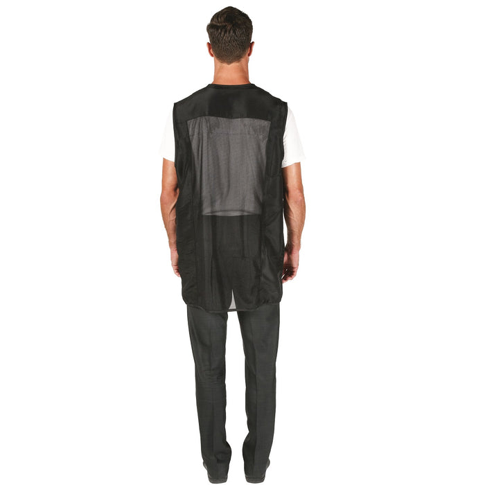 Betty Dain Cool Vent Barber Vest - Black [XS-XL] #1310