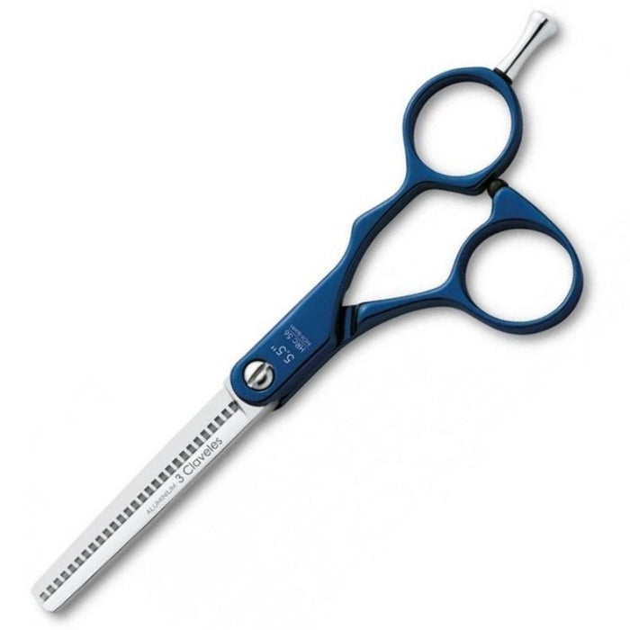 3 Claveles Dur Es 28 Hairdressing Thinning Scissors 5.5" - Blue #12608