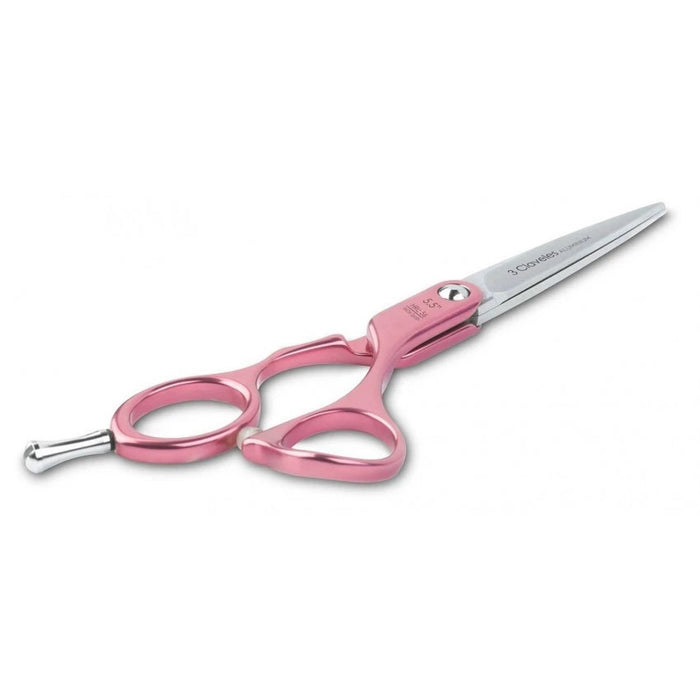 3 Claveles Dur Hairdressing Scissors 5.5" - Pink #12691