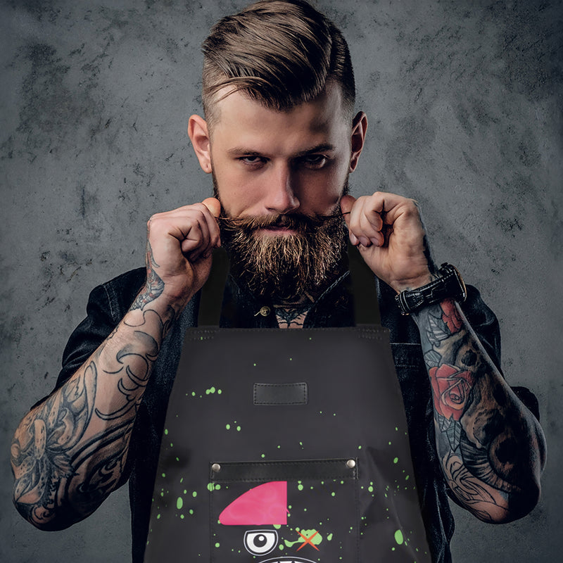 Stylecraft Radioactive Barber Apron #SC338 [2 Color Options]