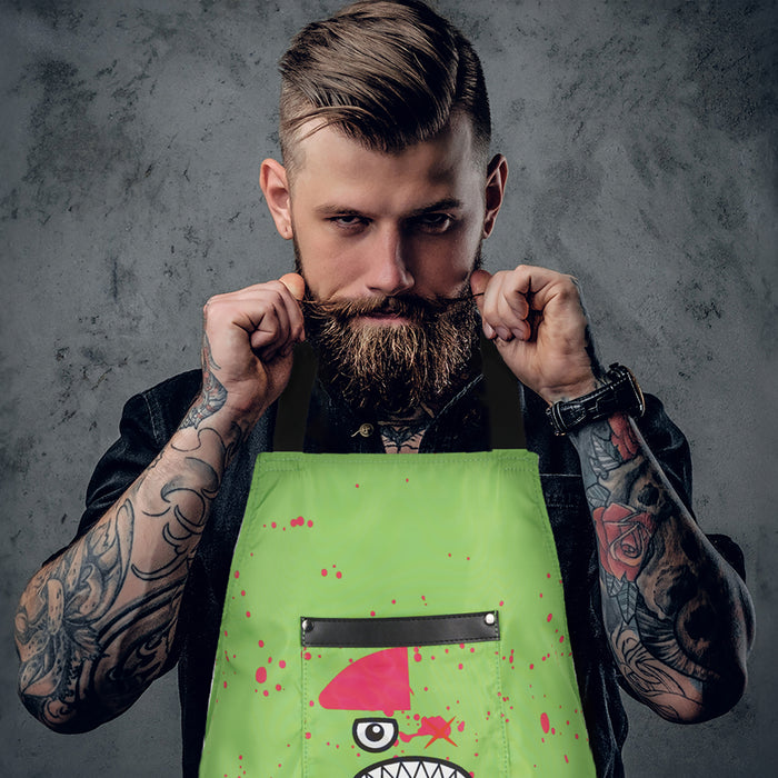 Stylecraft Radioactive Barber Apron #SC338 [2 Color Options]