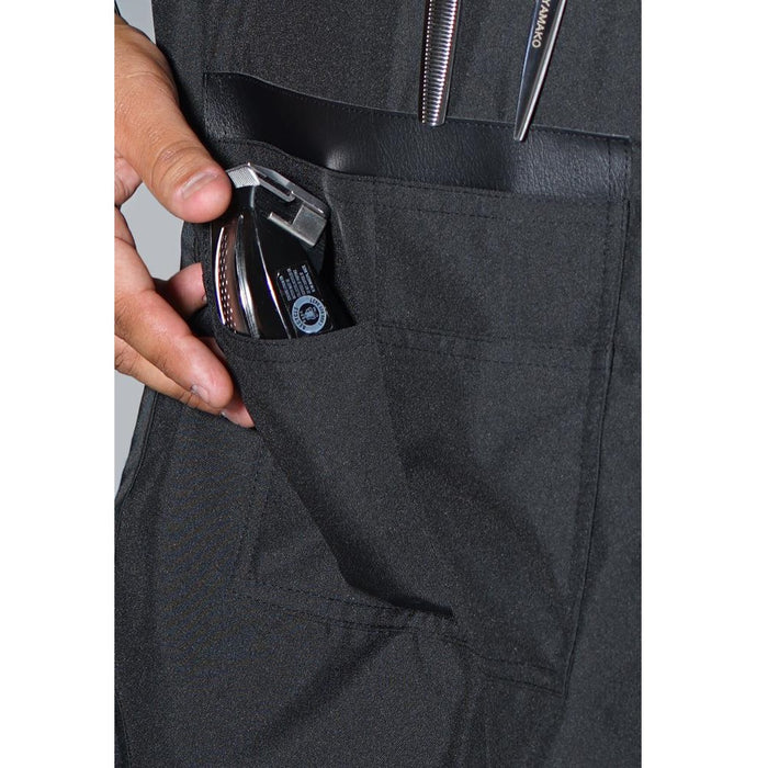 Barber Strong The Barber Apron - Extra Wide #BSA01-XW-BLK