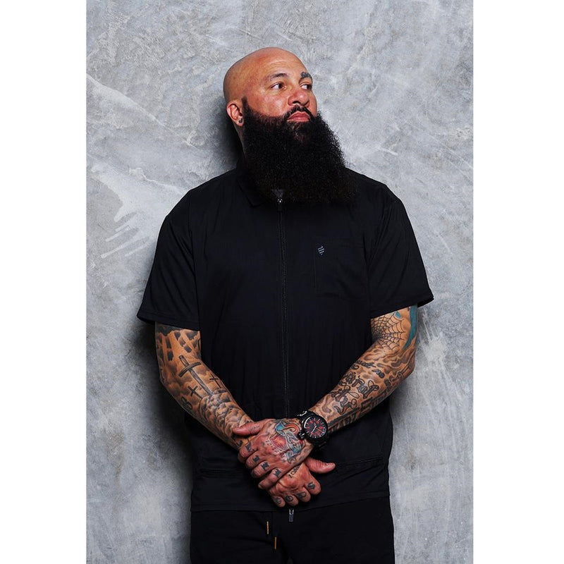 Barber Strong The Barber Jacket - Black #BSJ01-BLK [S to 5XL Available]