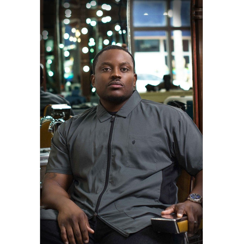 Barber Strong The Barber Jackets - Grey #BSJ01-GRY [S to 5XL Available]