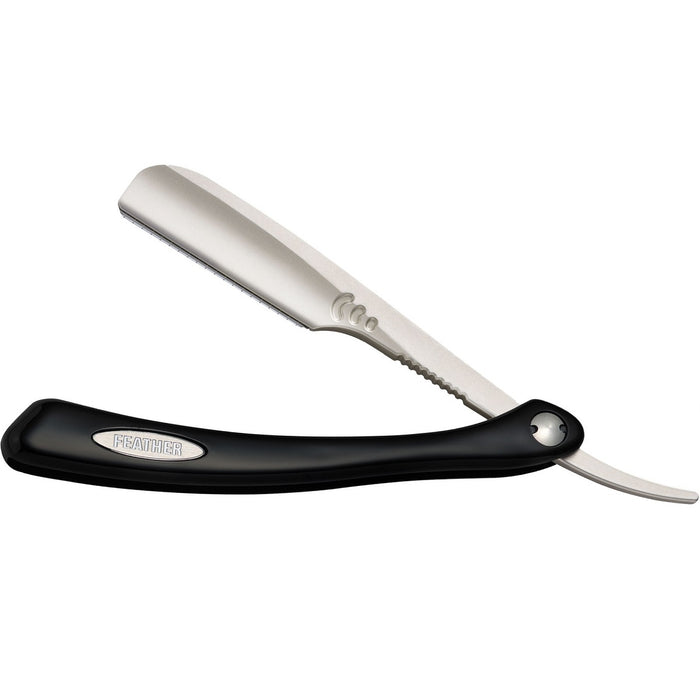 Jatai Feather Artist Club SR Folding Razor Black #ACSR-RB