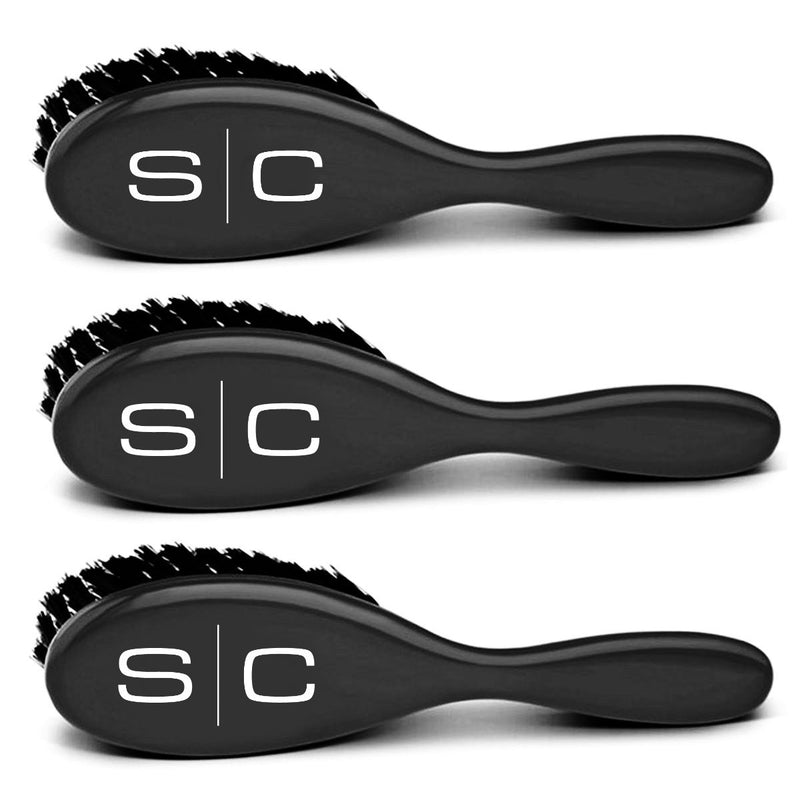 Stylecraft The Fresh Cut Professional Fade and Cleaning Brushes [3 PACK] [2 Color Options]