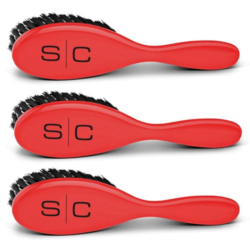 Stylecraft The Fresh Cut Professional Fade and Cleaning Brushes [3 PACK] [2 Color Options]