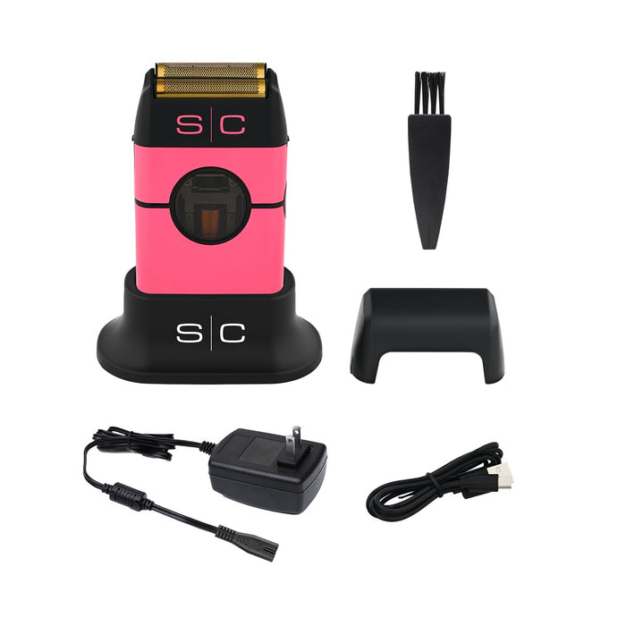 Stylecraft METAL EDITION Instinct Professional Vector Motor Shaver - Pink #SC807PK