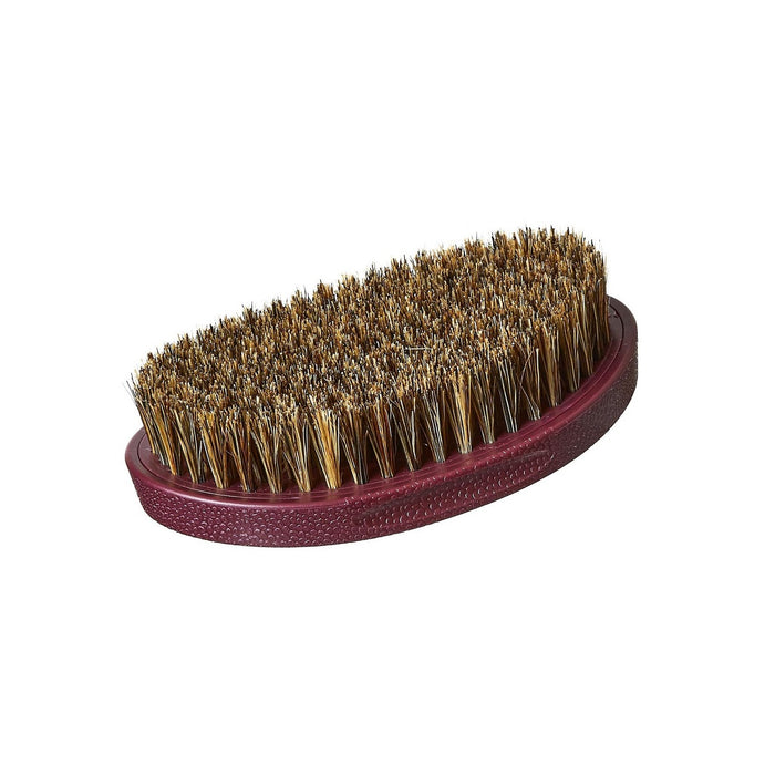 Red Premium Bow Wow X Pocket Wave Boar Brush with Case Soft Bristles #BR31